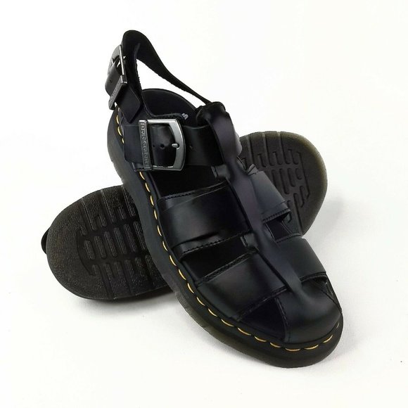 Dr Martens Kassion Black Fisherman 